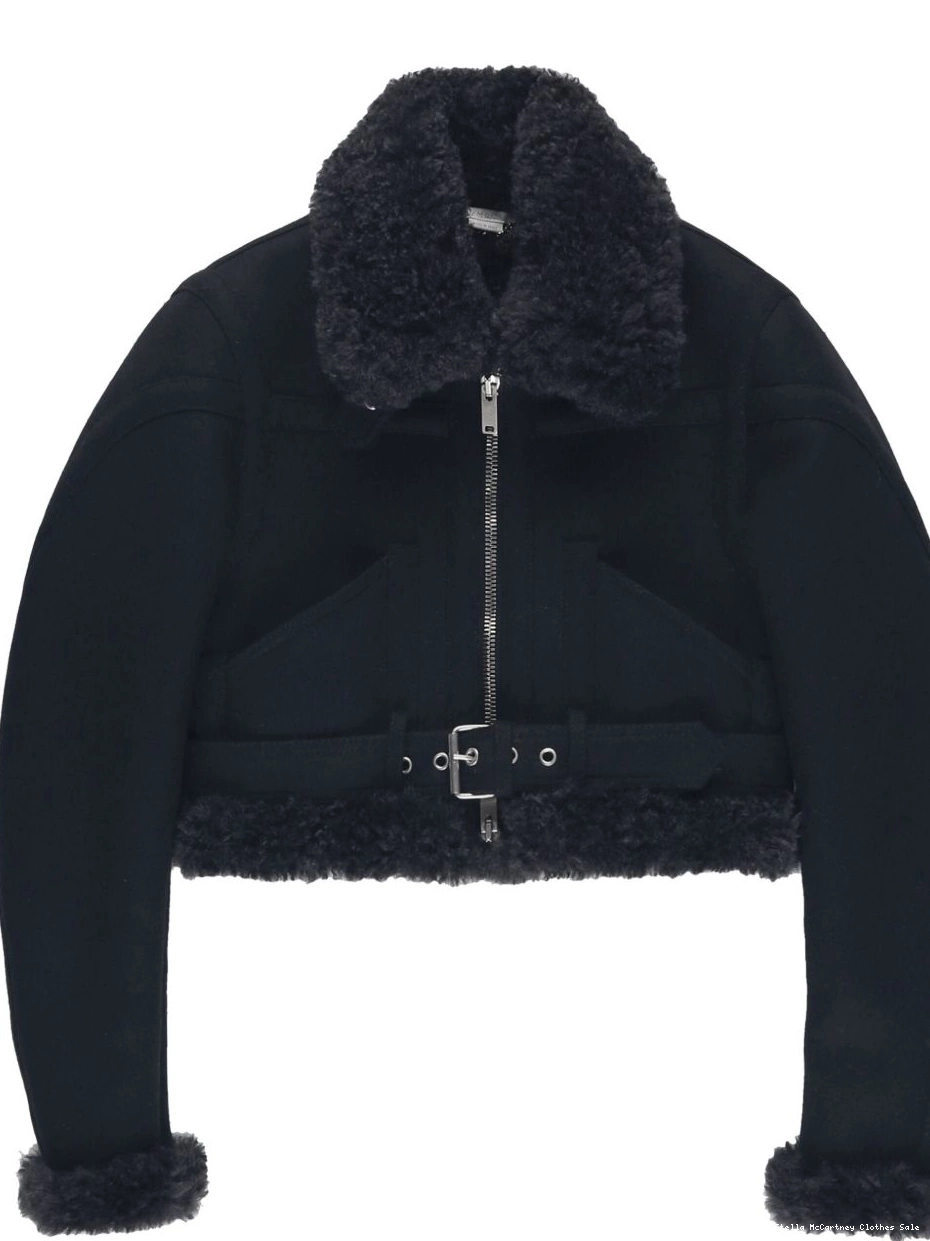 Women aviator McCartney jacket Stella cropped 0713